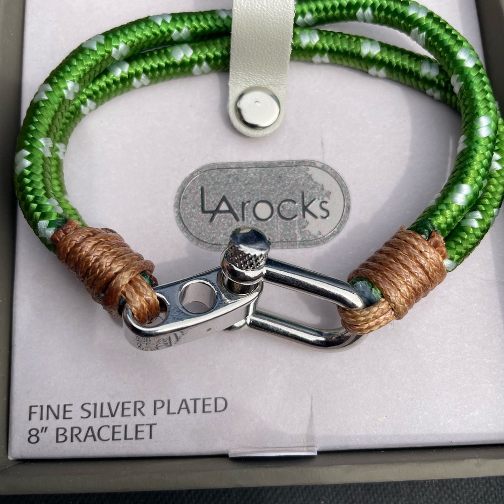 Larocks Green and Brown Bracelet